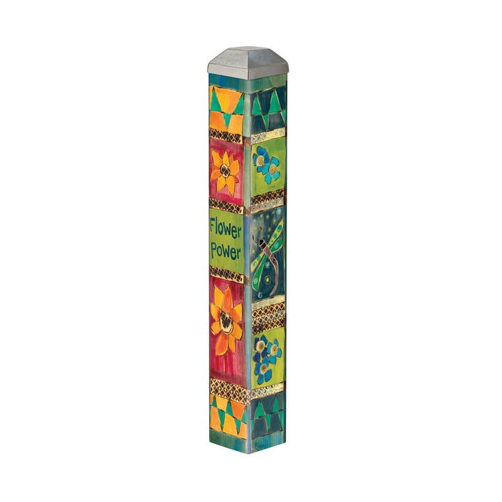 Plant a Garden 10" Mini Art Pole for wholesale by Studio M