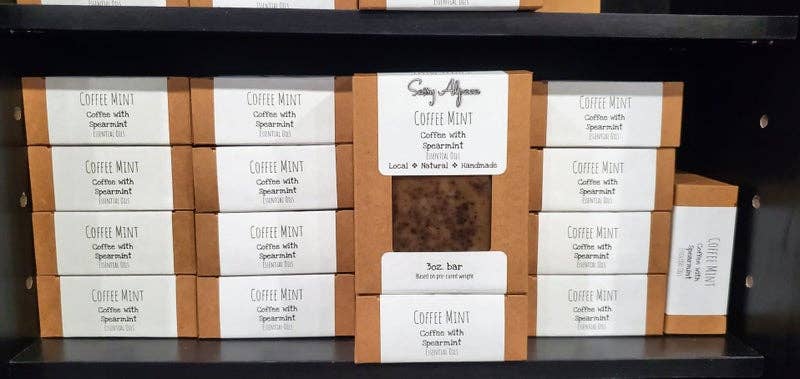 The Sassy Alpaca - Vente Pains de savon - Savon au café1