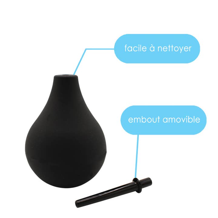 Peacheez - Wholesale Seksspeeltje - 225 ml Peacheez medische siliconen klysma bol1