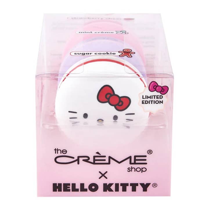 PINEAPPLE Beauty - Wholesale Lip Balm Set - TCS HKMLB8859 Hello Kitty Macaron Lip Balm Trio - 6 sets2