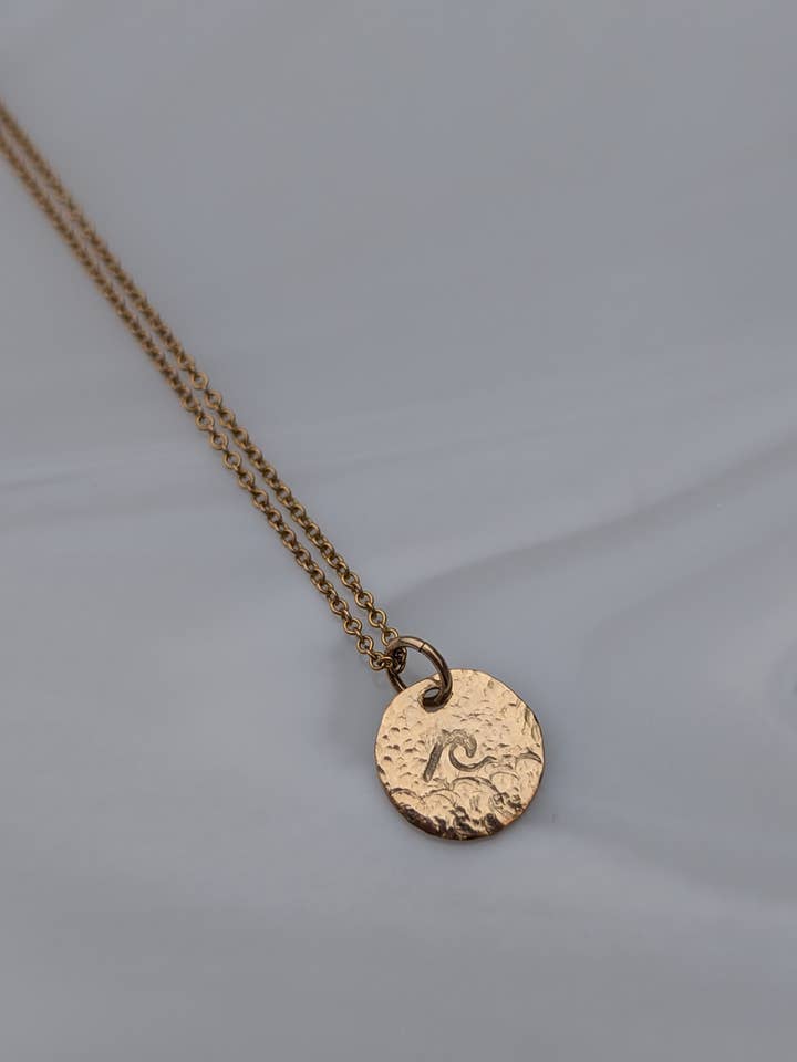 Gold Wave Necklace for wholesale by Freya Adventure Awaits