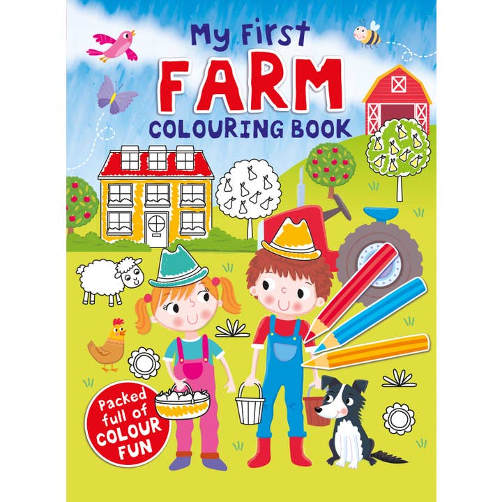My First Farm Colouring Book for wholesale by Robert Frederick Ltd