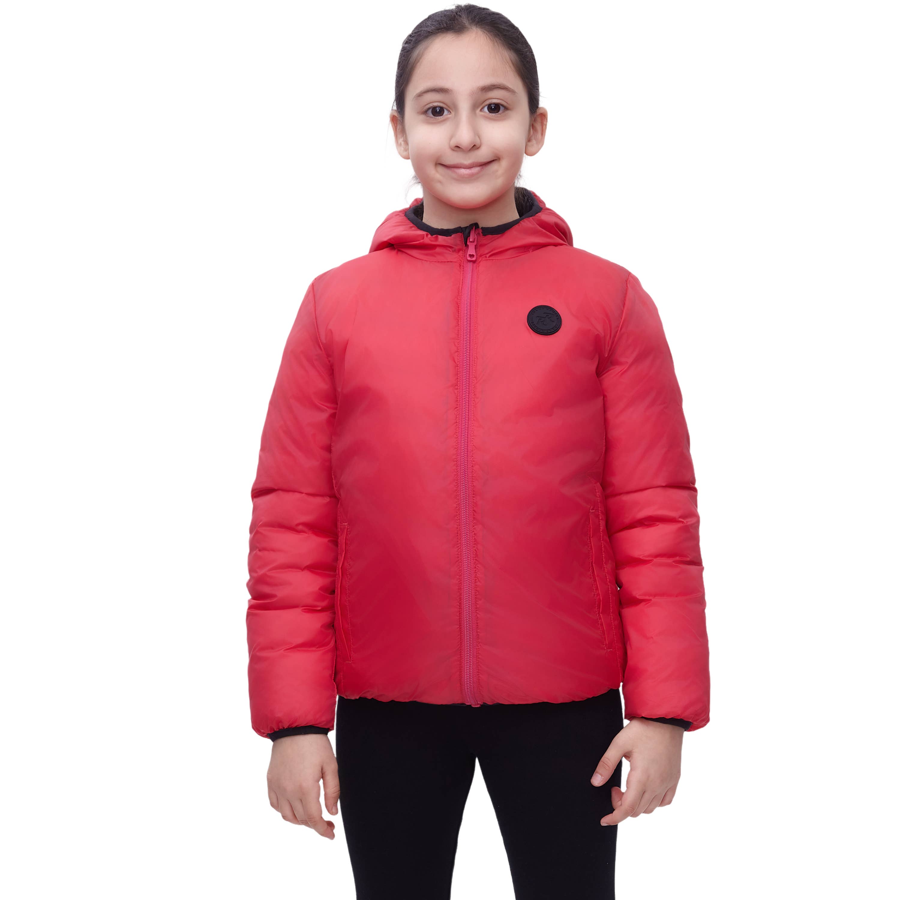 Rokka & Rolla - Wholesale Puffer Jacket - Kids - Girls' Reversible Light Puffer Jacket Coat28