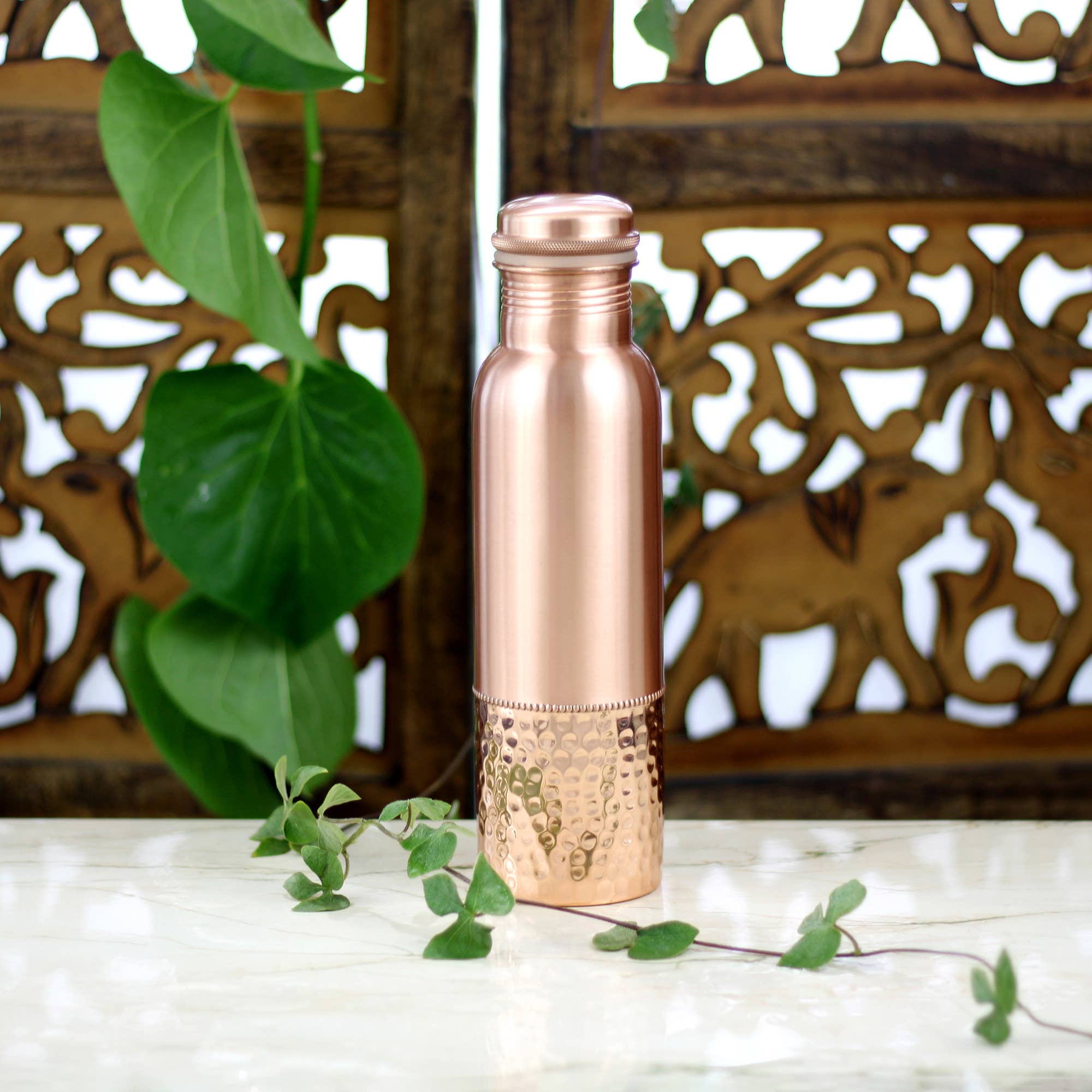 El'Cobre-Ecozonelifestyle - Wholesale Water Bottle - Sequence Copper Water Bottle 1L2