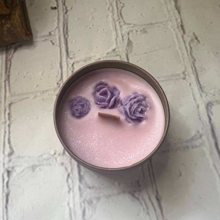 Readers Leisure - Venta al por mayor Vela aromática de viaje - Velas de libros románticos - 4 oz, perfumadas, vela pequeña, lectura1