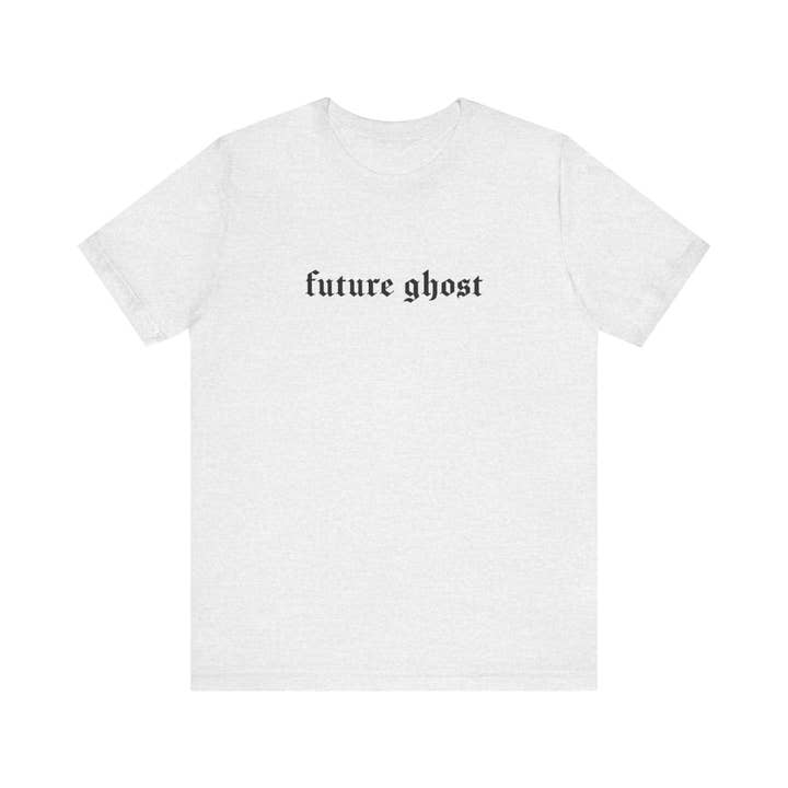 Goth Cloth Co. - Wholesale Screen Printed T-Shirt - Unisex - Future Ghost Gothic T-Shirt