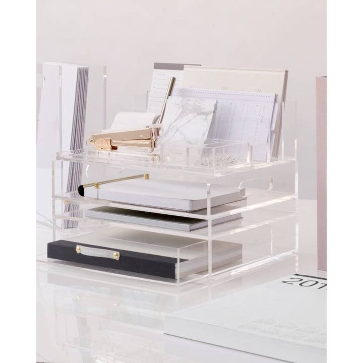 russell+hazel - Wholesale Desk Organizer - Acrylic Collator + Valet
