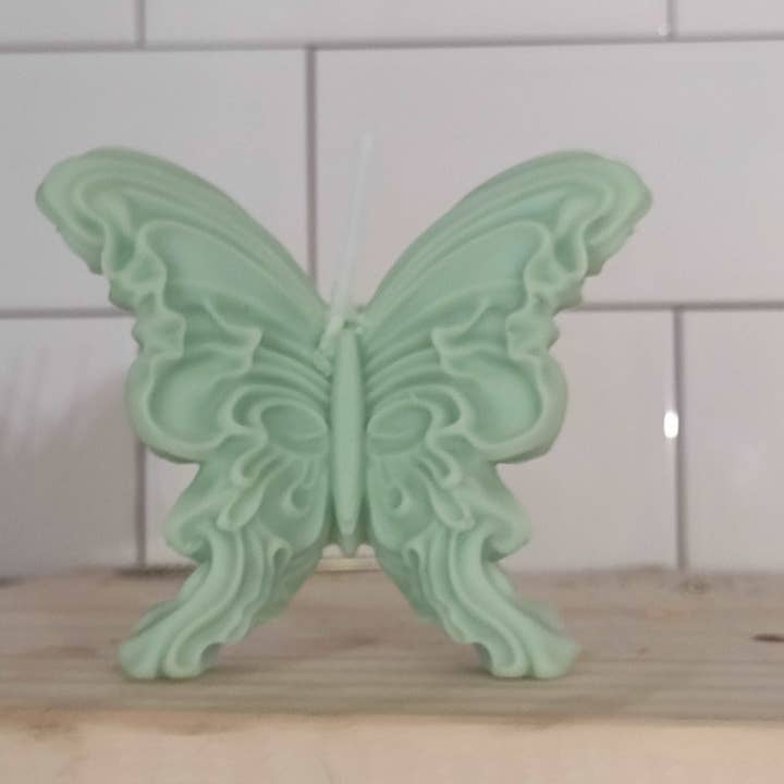 Sommerfuglevinger stearinlys sæt af 2 for engroshandel hos Scent Fushion Candles