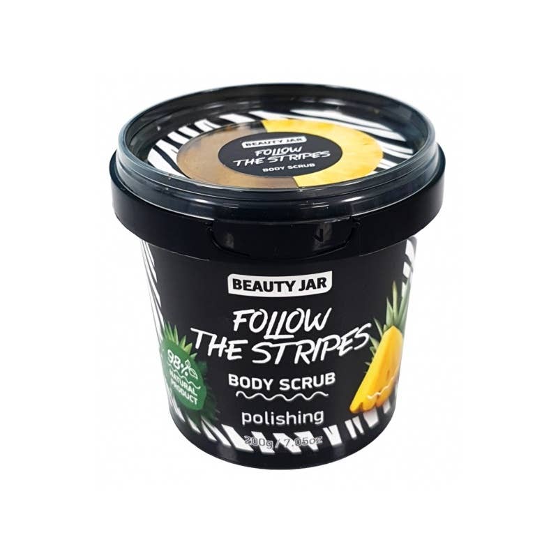 Beauty Pro - Wholesale Body Scrub/Exfoliant - Beauty Jar Body scrub Follow The Stripes 200g0