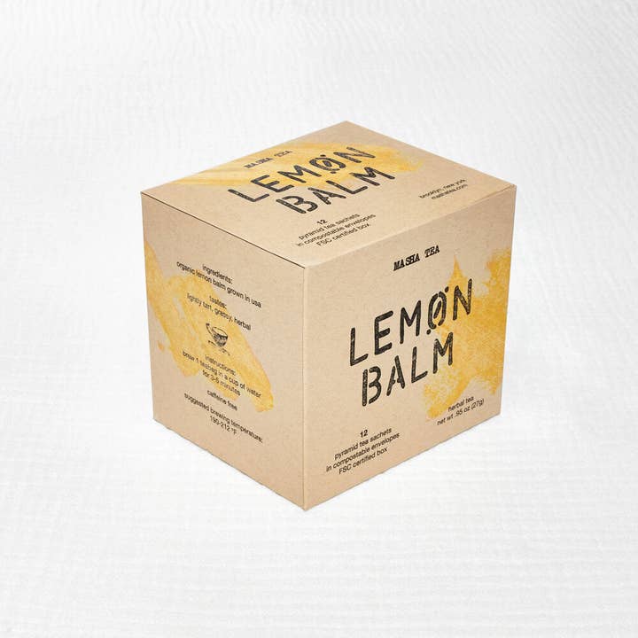 Masha Tea - Vendita all'ingrosso Tè in bustine - Bustine di tè alla melissa2