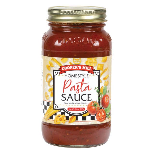 Homestyle Pasta Sauce 25 oz. for wholesale by Cooper's Mill
