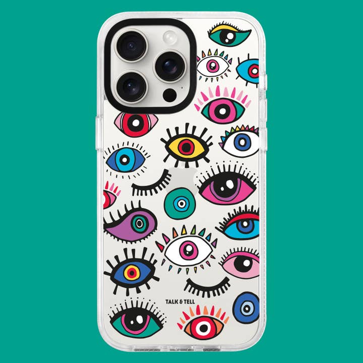 Custodia per iPhone Eye See You per la vendita all'ingrosso da parte di Talk and Tell