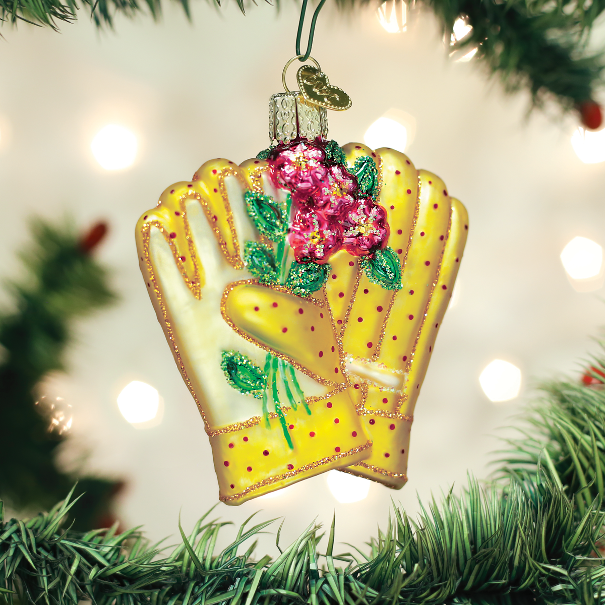 Old World Christmas - Wholesale Ornament - Gardening Gloves Ornament0