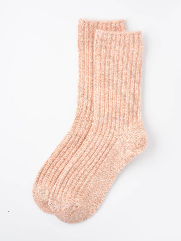 Funkyrel® Atzbranding Limited - Wholesale Socks - Women's - Rufia - 5-Pair Set of Solid Color Wool-Blend Socks10