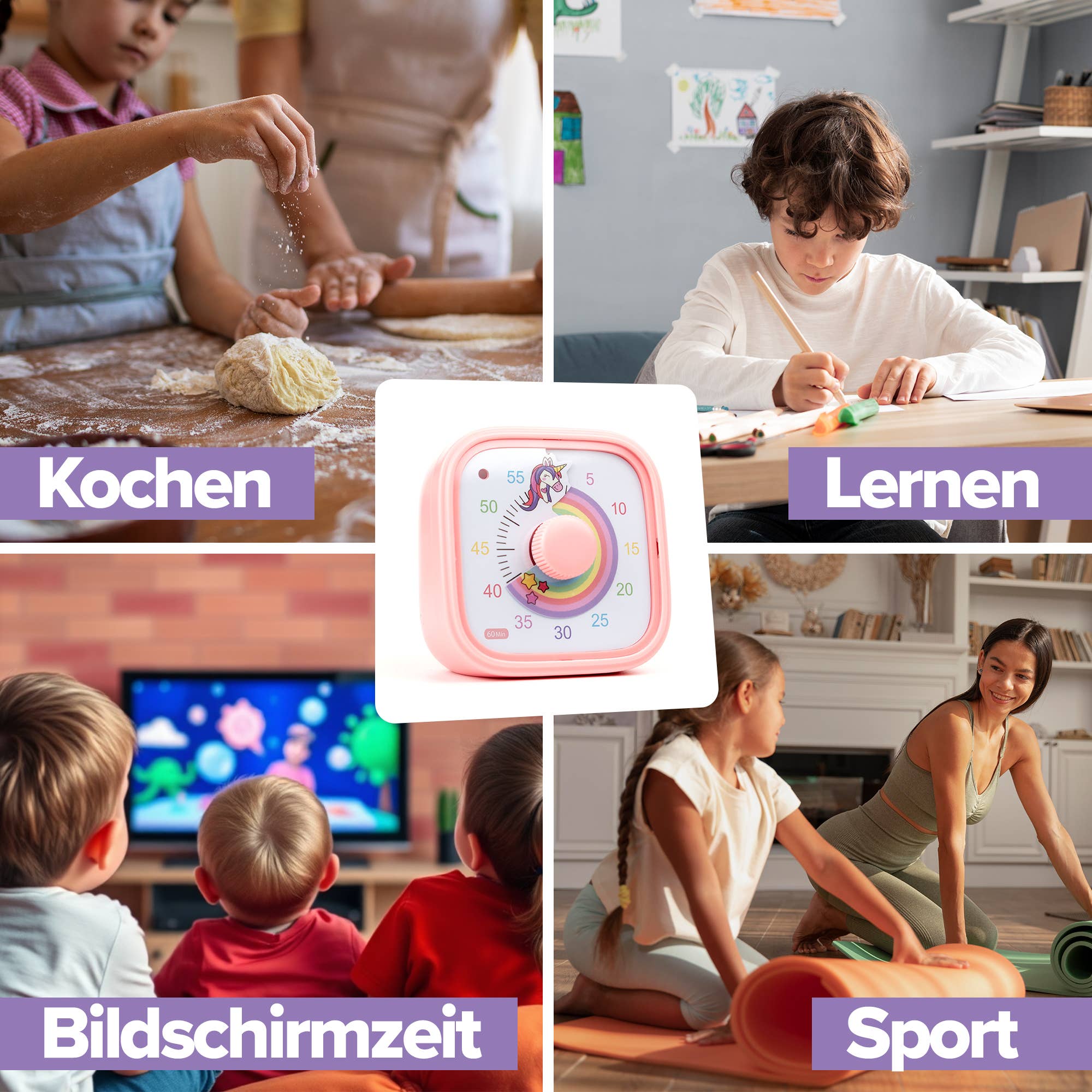 Brainstream - Wholesale Wind-Up Toy - Kids - Visual Timer / Rainbow Ride3