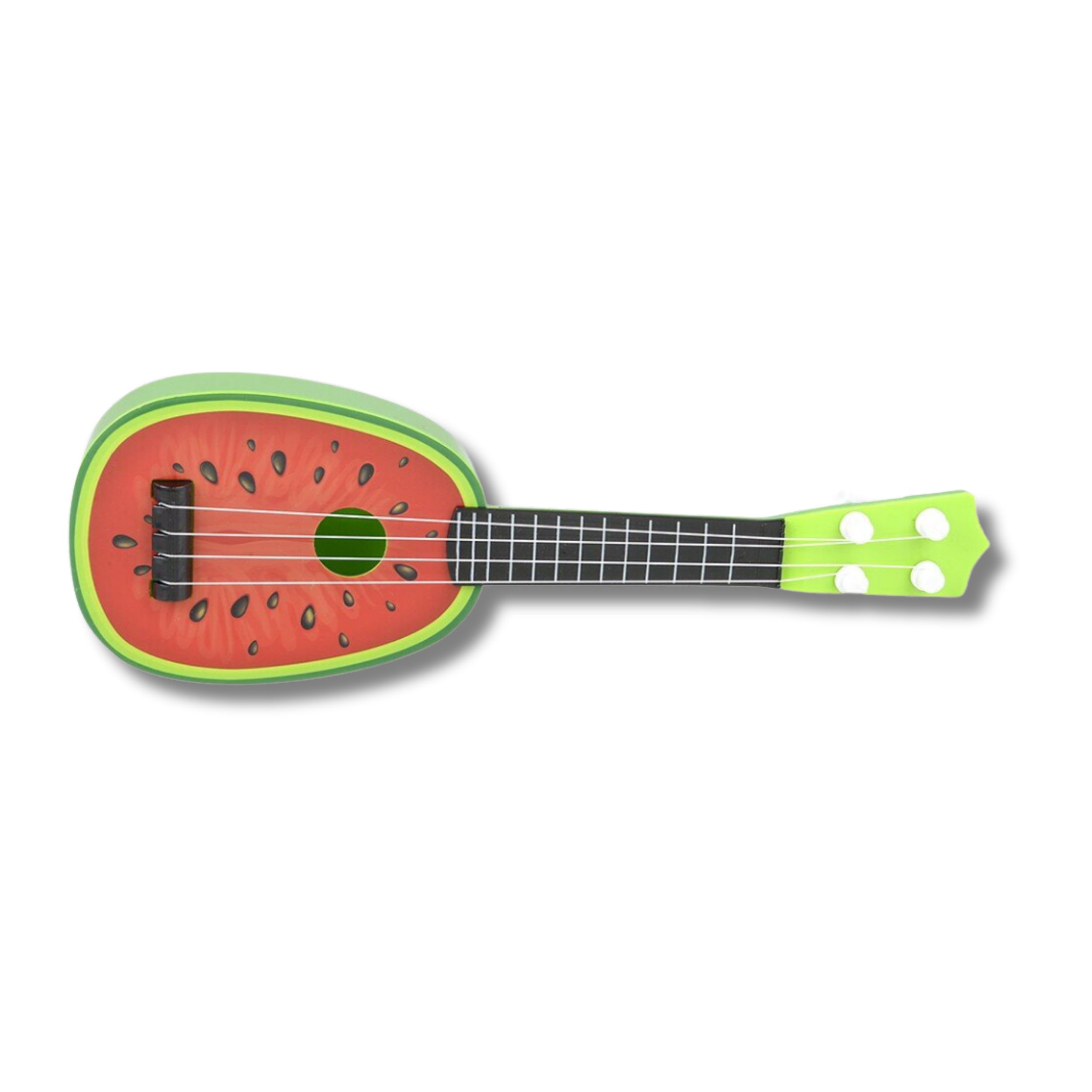 JSBlueRidge Toys – wholesale Musikalisk leksak - Barn och baby – Färgglada fruktinspirerade gitarrer för småbarn – Blandade motiv2