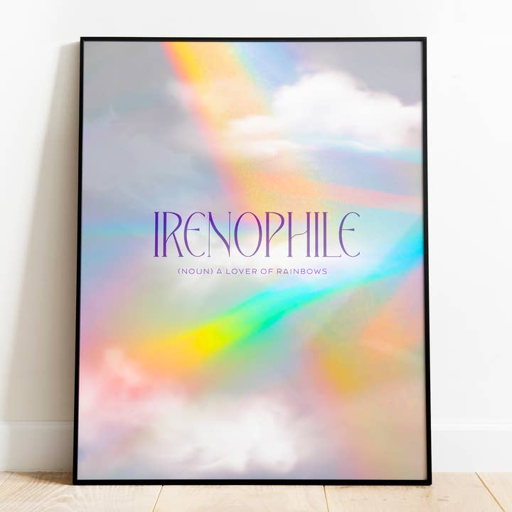 Impressão artística Lover of Rainbows por atacado de Typeset Studio