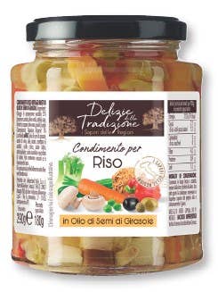 Rice seasoning - Delights of tradition - 314 ml for wholesale by CENTRO DOLCE FRIULI