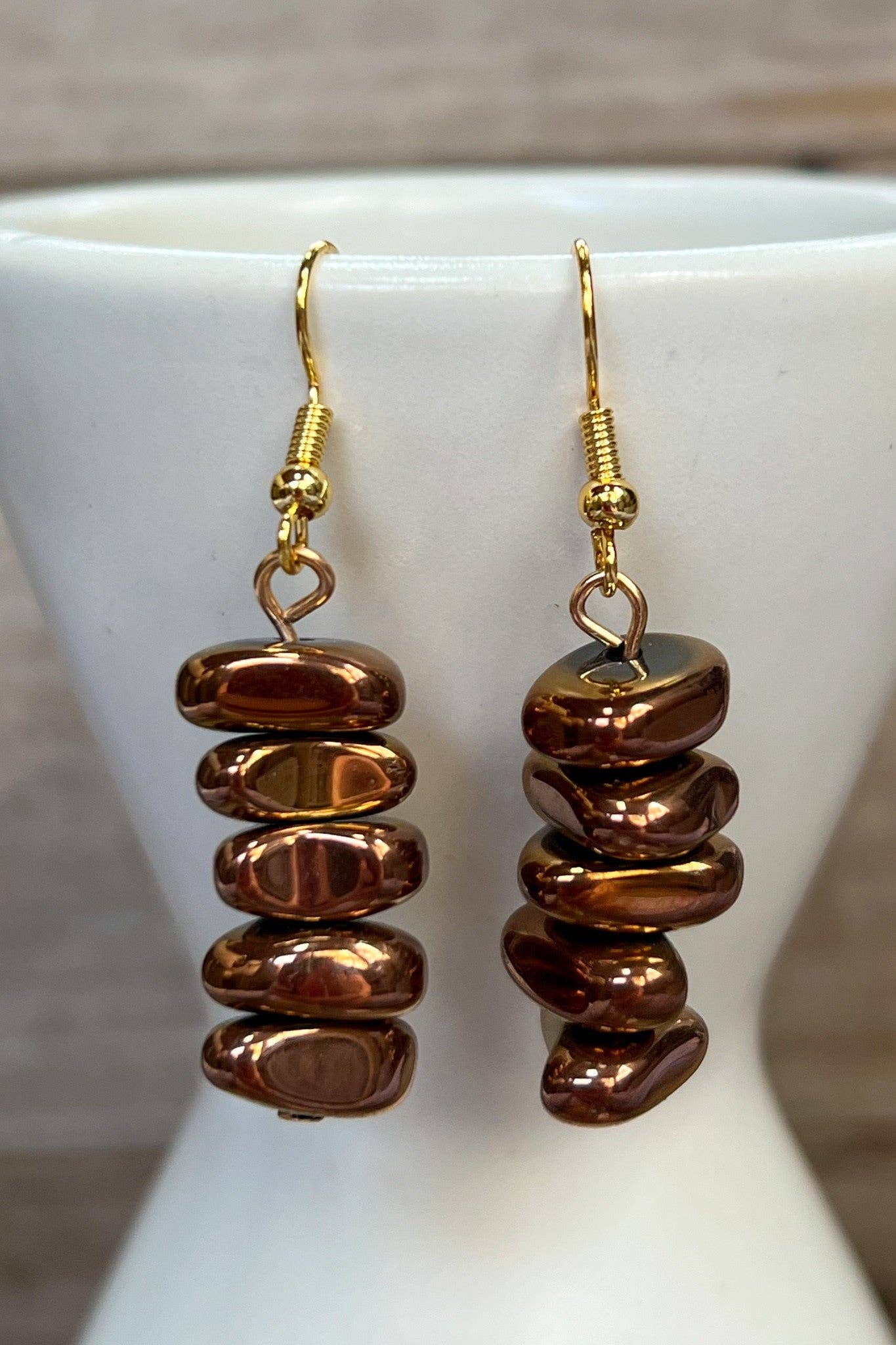 Dylan Designs - Wholesale Dangle Earrings - Blair Earrings Bronze1