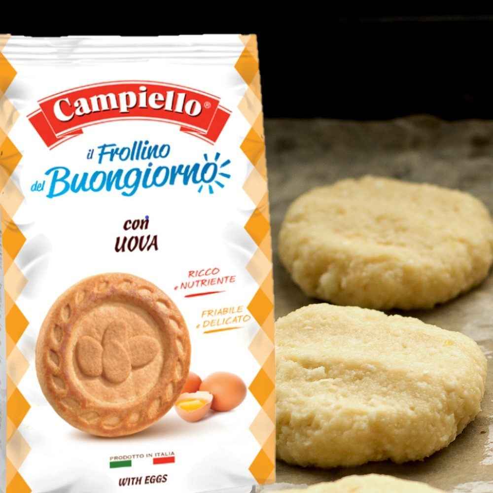 Fine Italian Food - Wholesale Cookie - Campiello Shortbread Cookies with Fresh Eggs, 12 oz.2