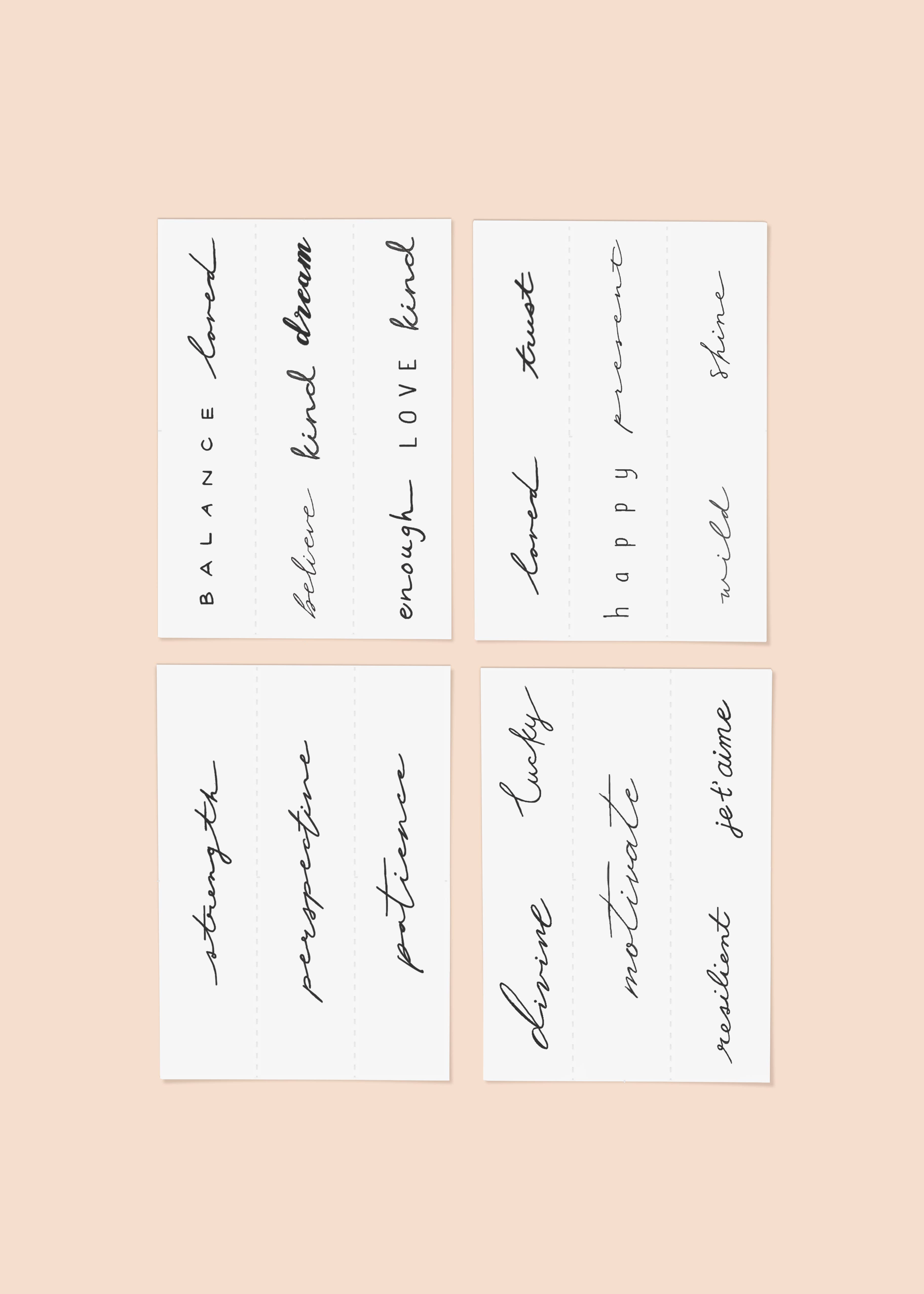 INKED by Dani - Vendita all'ingrosso Tatuaggi temporanei - Set di tatuaggi temporanei Statement6