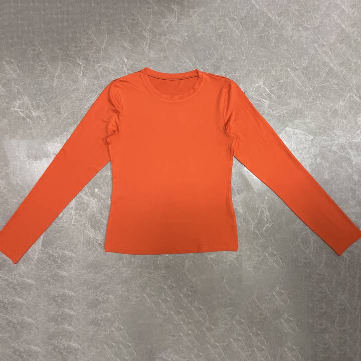 Hope & Sunshine - Wholesale T-Shirt - Women's - 43 Colors Solid Slim Top38