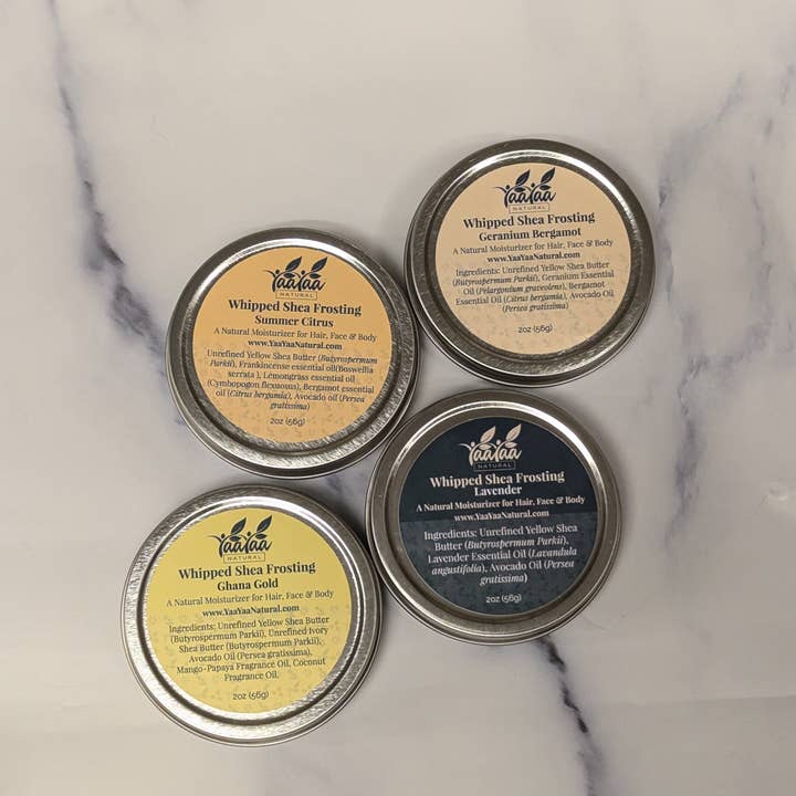 YaaYaa Natural - Wholesale Body Balm/Butter - Whipped Body Butter Individual Tin3