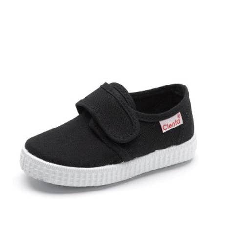 Cienta 58000.01 Basket en toile noire pour la vente par Cienta Shoes