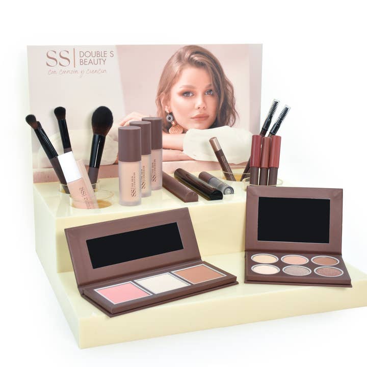 SS| Double S Beauty – Engroshandel Display til forhandlere – Display til SS | Double S Beauty produkter1
