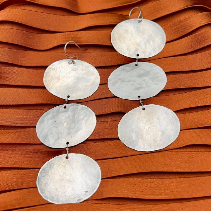 Fluff Hardware - Wholesale Dangle Earrings - Handmade Ovoid Earrings