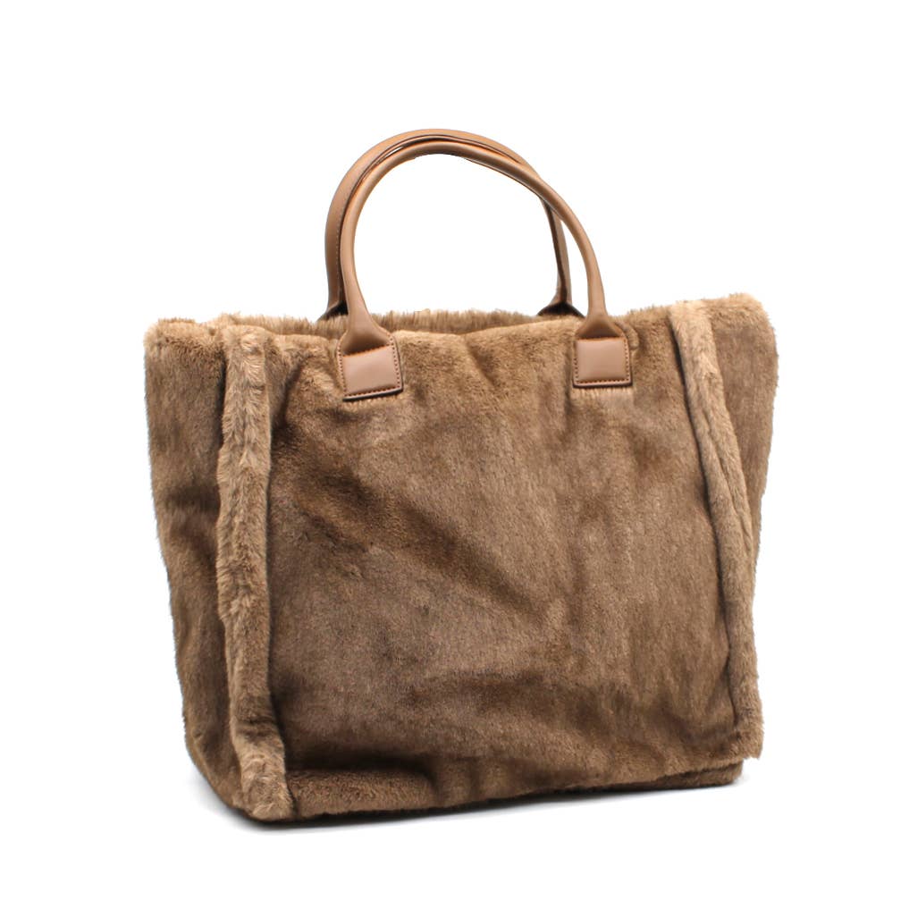 Vimoda - Wholesale Top Handle Bag - Women's - Fur tote bag1