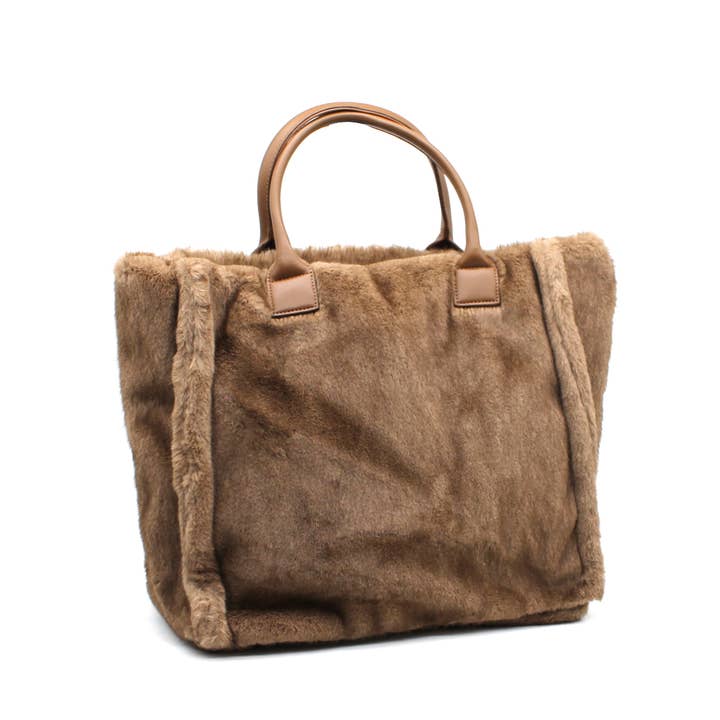 Vimoda - Wholesale Top Handle Bag - Women's - Fur tote bag1