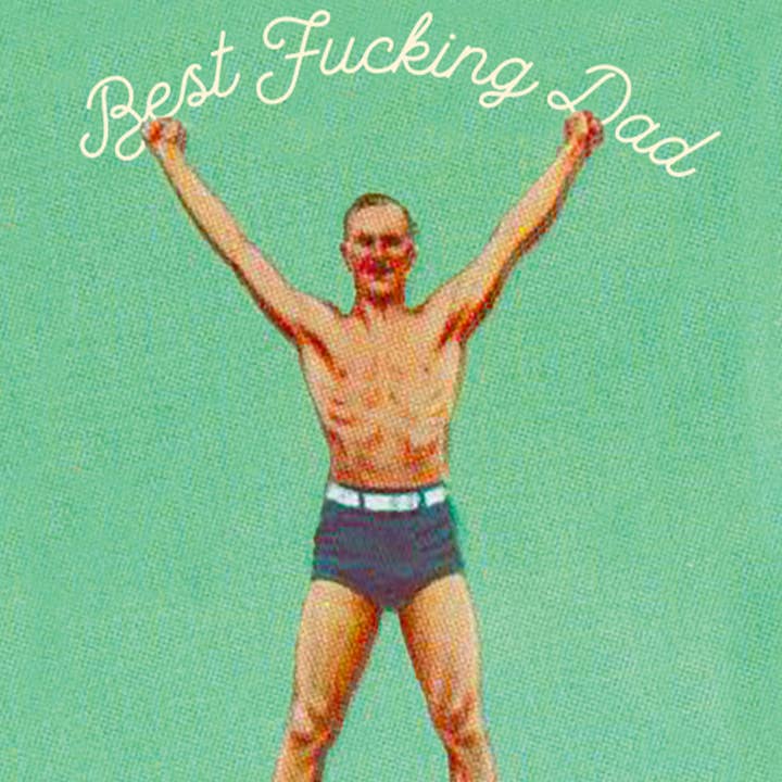 offensivedelightful - Wholesale Father’s Day card - BEST DAD EVER GREEN father's day card2