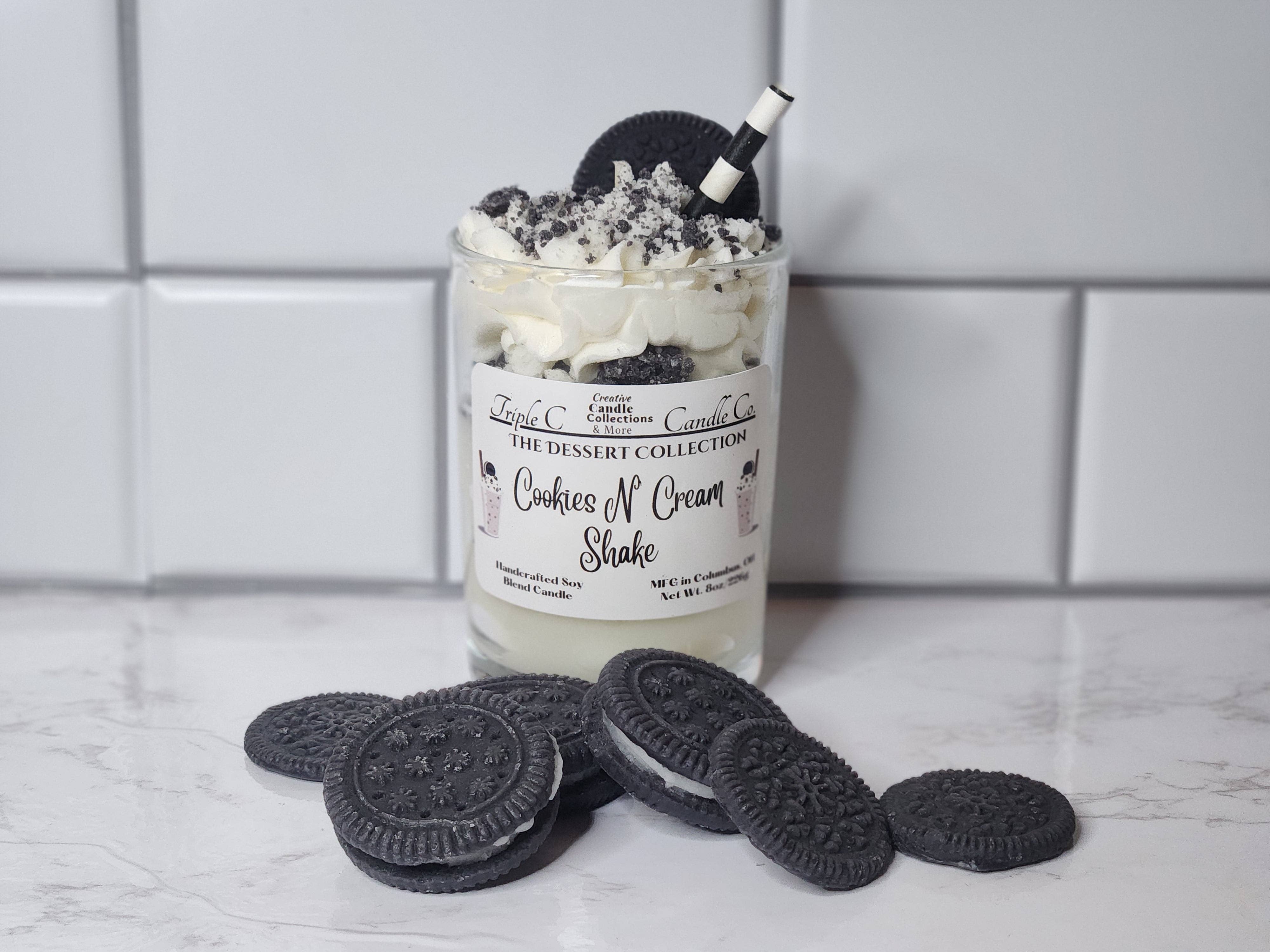 Triple C Candle Company - Wholesale Novelty Candle - Cookies N Cream Shake3