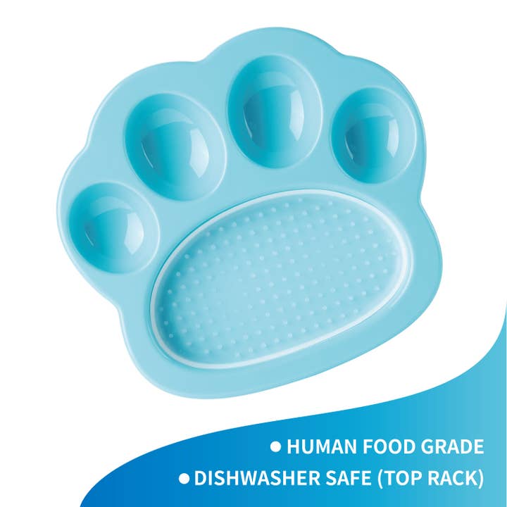 PetDreamHouse – wholesale Pet bowl – Cat/dog – PetDreamHouse PAW 2-IN-1 Mini Slow Feeder & Lick Pad9