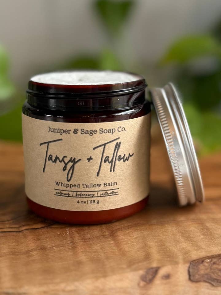 Tansy + Tallow - Whipped Face & Body Balm for wholesale by Juniper & Sage Soap Co. LLC