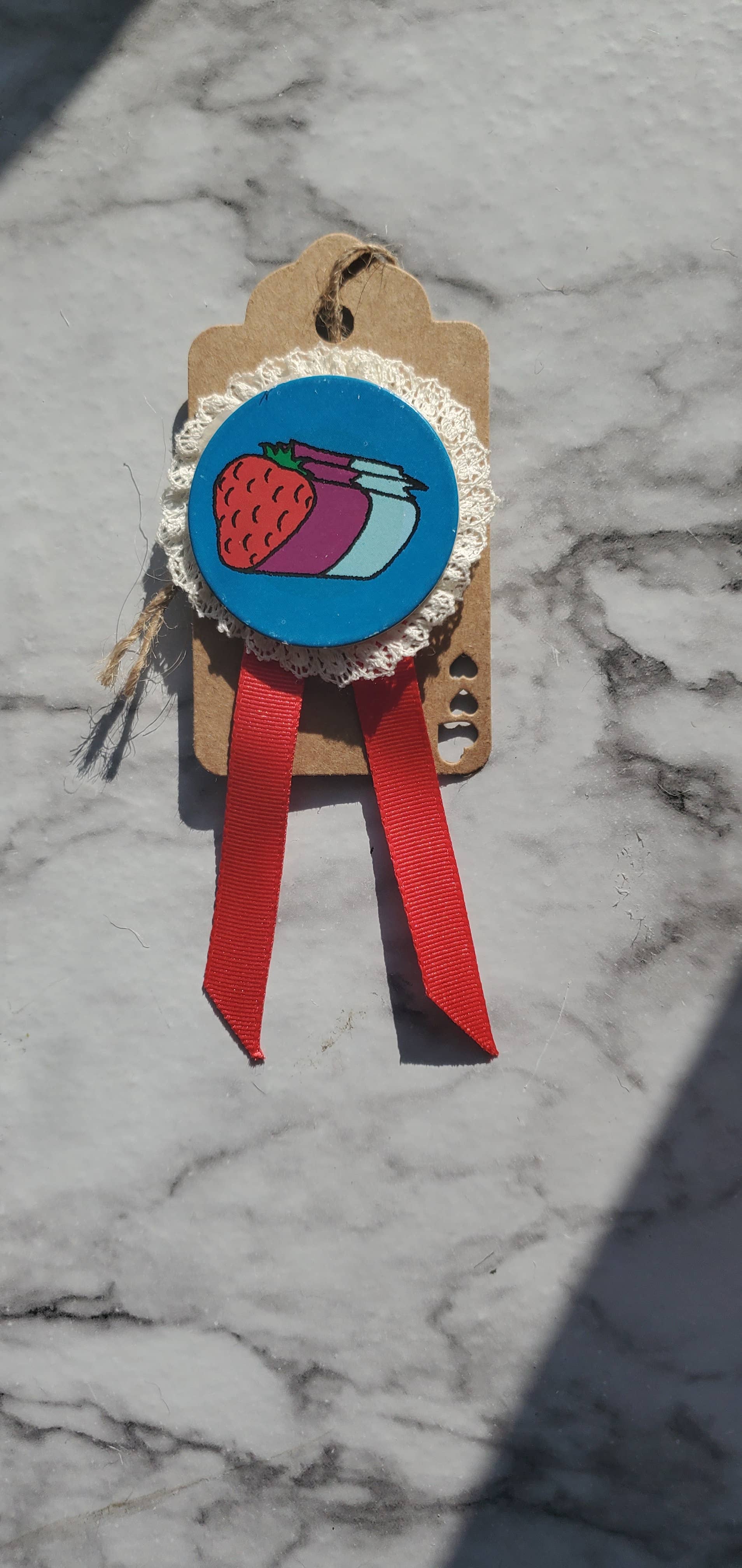 Skullduggery Studios - Wholesale Brooch - Pog upcycled pop culture brooch7