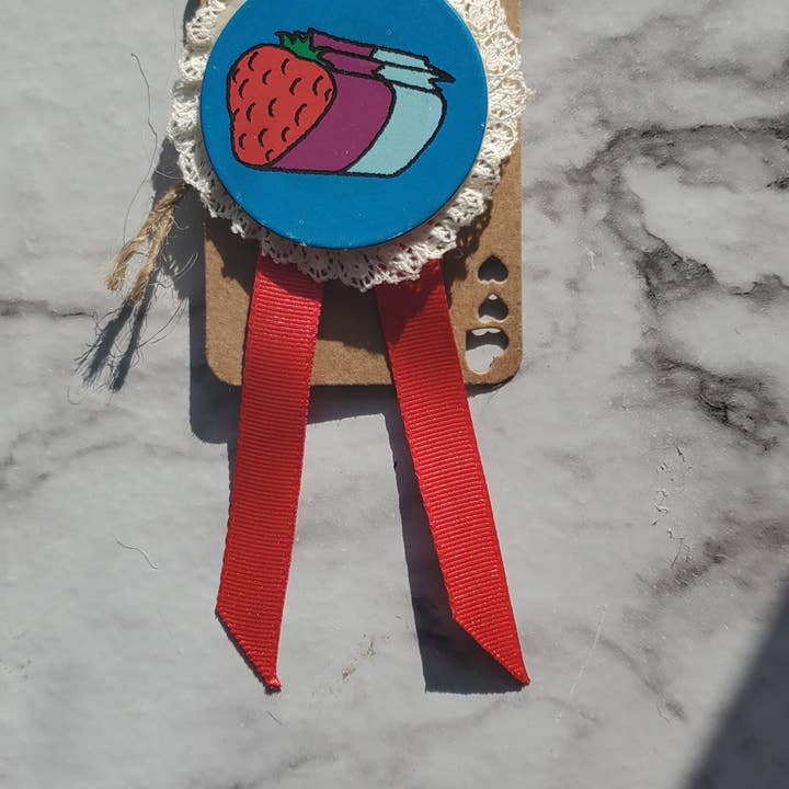 Skullduggery Studios - Wholesale Brooch - Pog upcycled pop culture brooch7