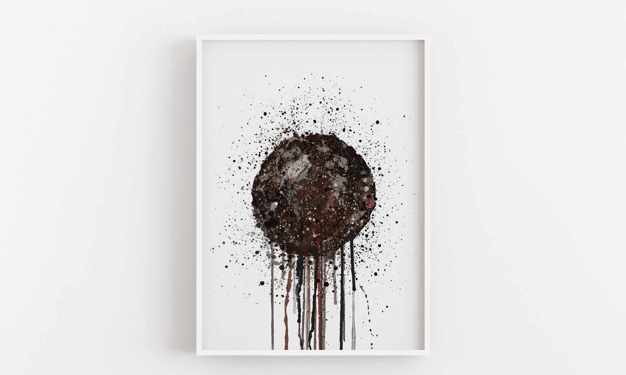 We Love Prints – wholesale Art print – Black Pudding Wall Art Print8