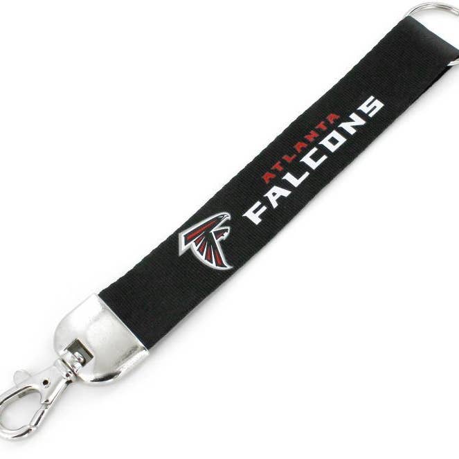 NFL Atlanta Falcons Deluxe Wristlet Keychain for wholesale by Aminco USA