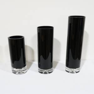 Libbey Cylinder Vases, 8.75-Inch, Set of 12