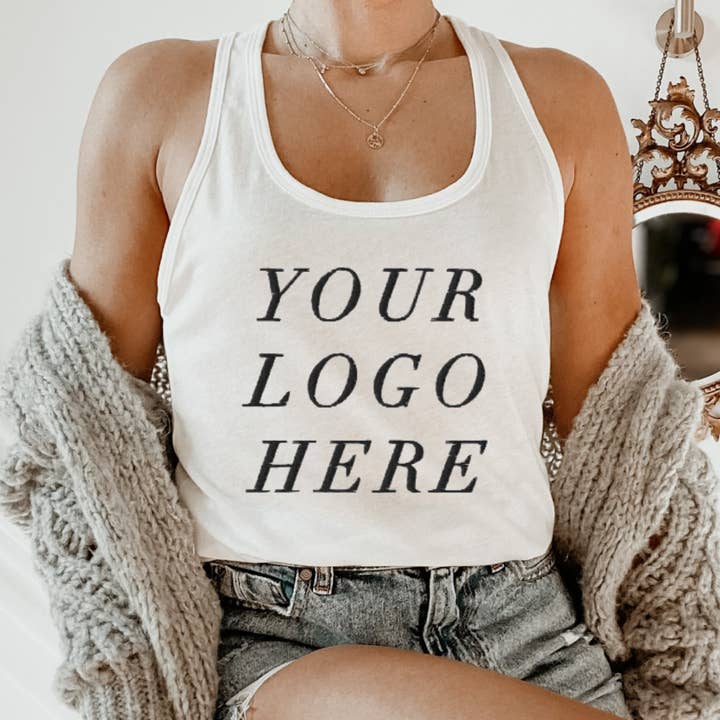 Typically Vulgar - Wholesale Tank Top - Women's - Custom LOGO Racerback Tank Top //Next Level, One-Sided Print17
