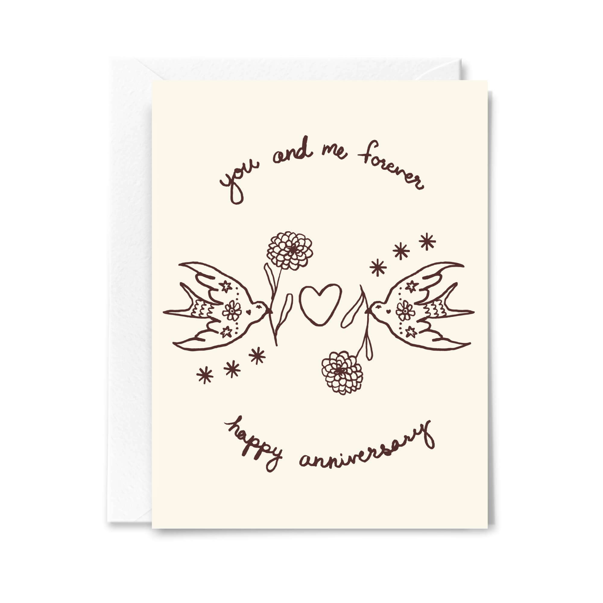 Studio Conroy - Wholesale Anniversary Card - You and Me Forever Anniversary Card