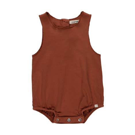 Angela Sleeveless Body Terracotta for wholesale by möm(e)