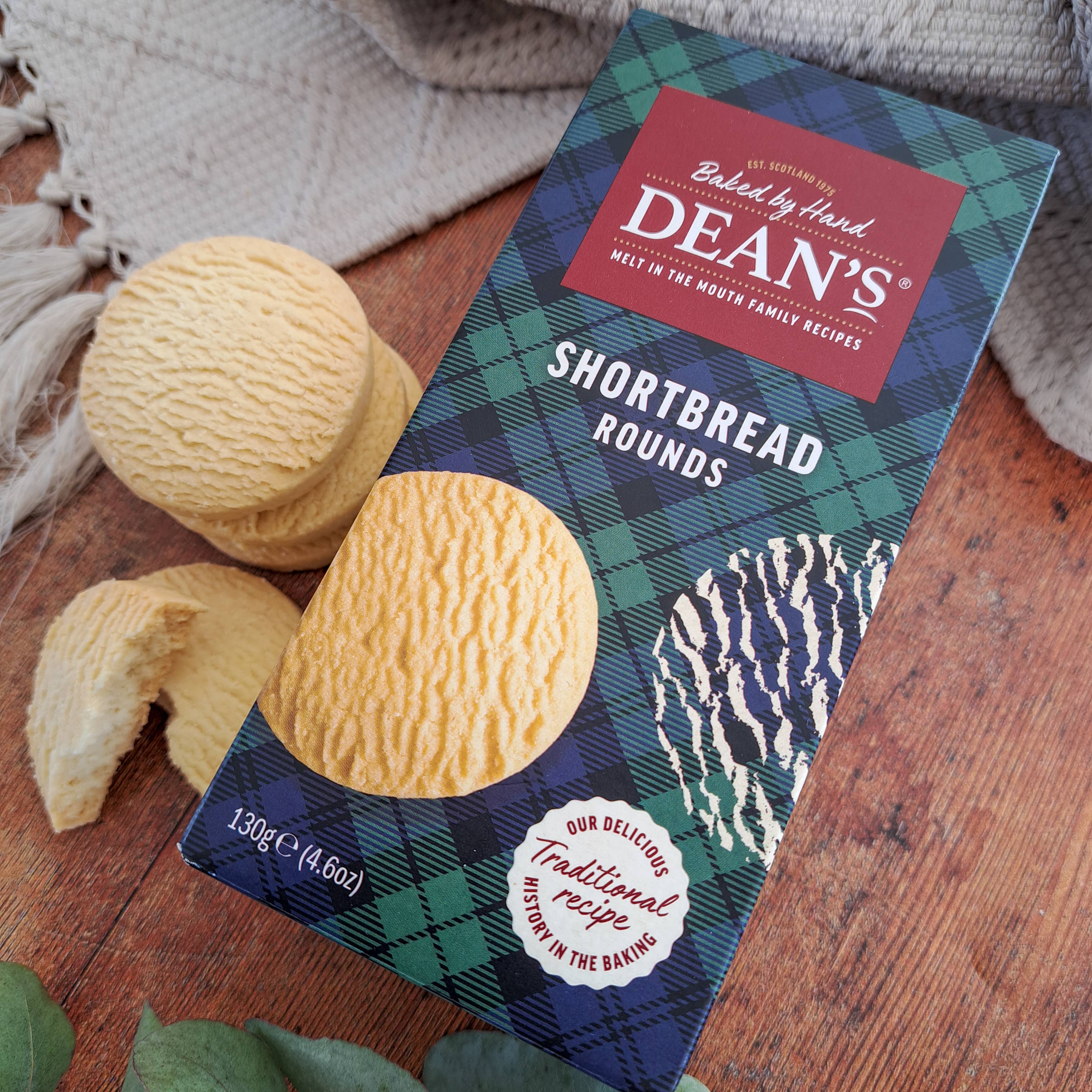Dean's of Huntly Ltd - Wholesale Cookie - Traditional Shortbread Rounds made in Scotland2