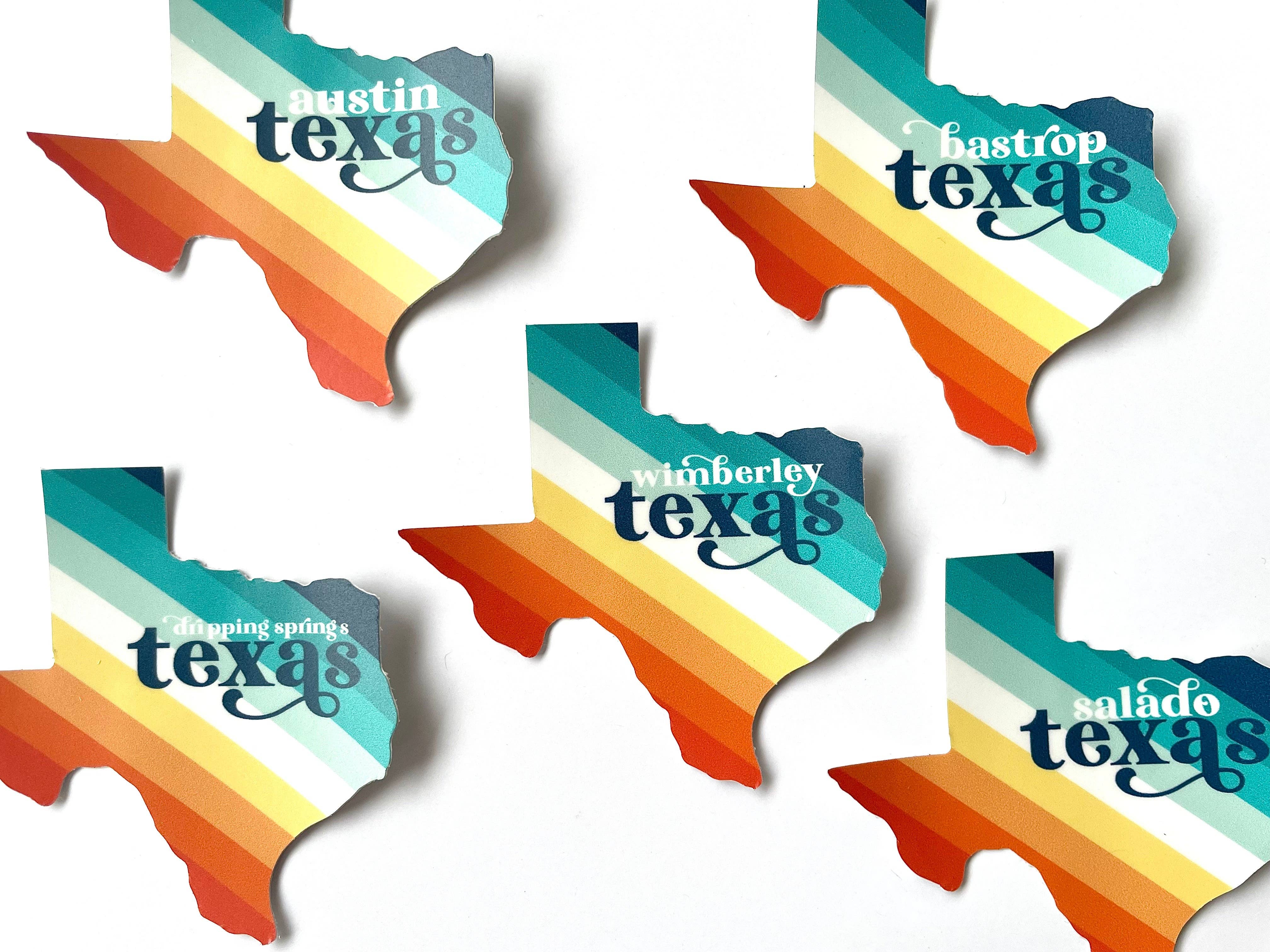 Hemlock & Heather - Wholesale Sticker - Custom Retro Texas Sticker5