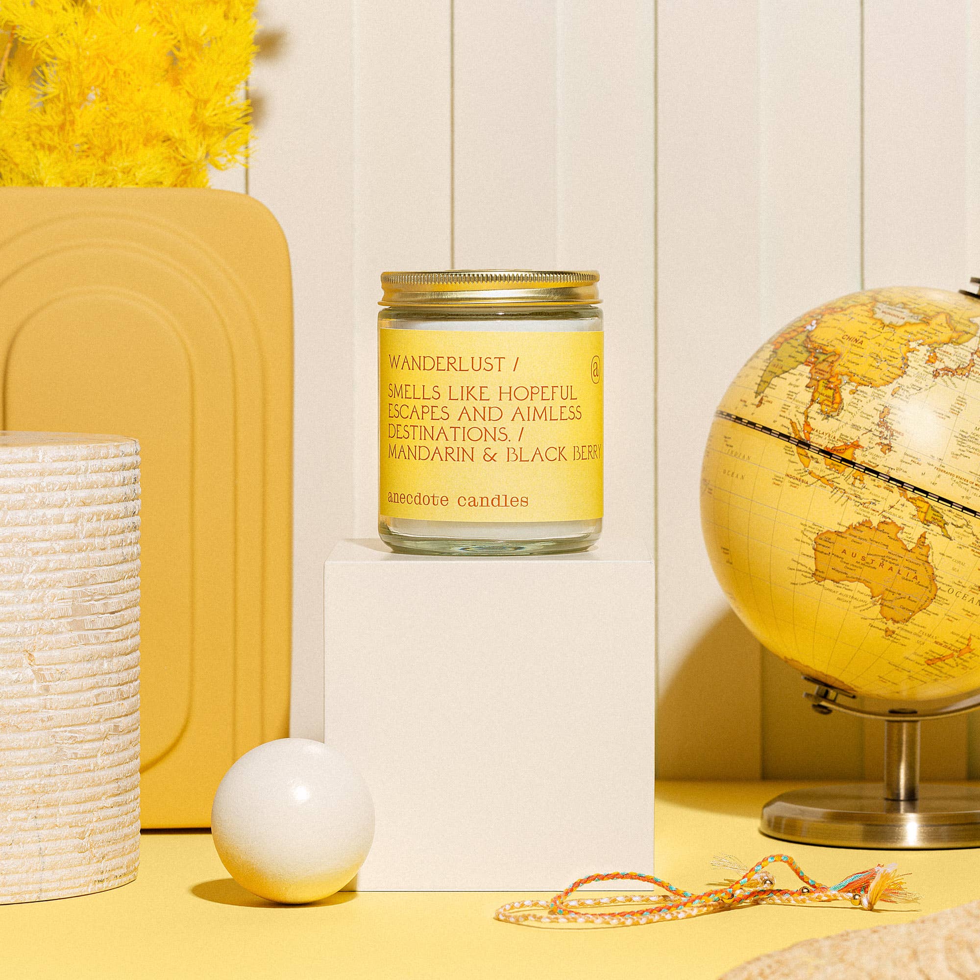 Anecdote Candles – Vela em jarro/copo por atacado – Vela Wanderlust (Mandarim e Amora)3