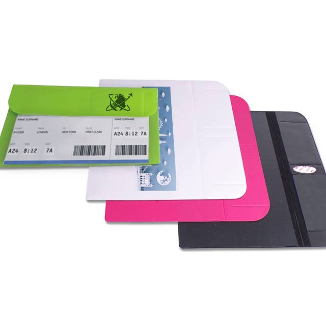 Travel Cover Flap and Velcro Closure for wholesale by PLASTÍNEZ GROUP