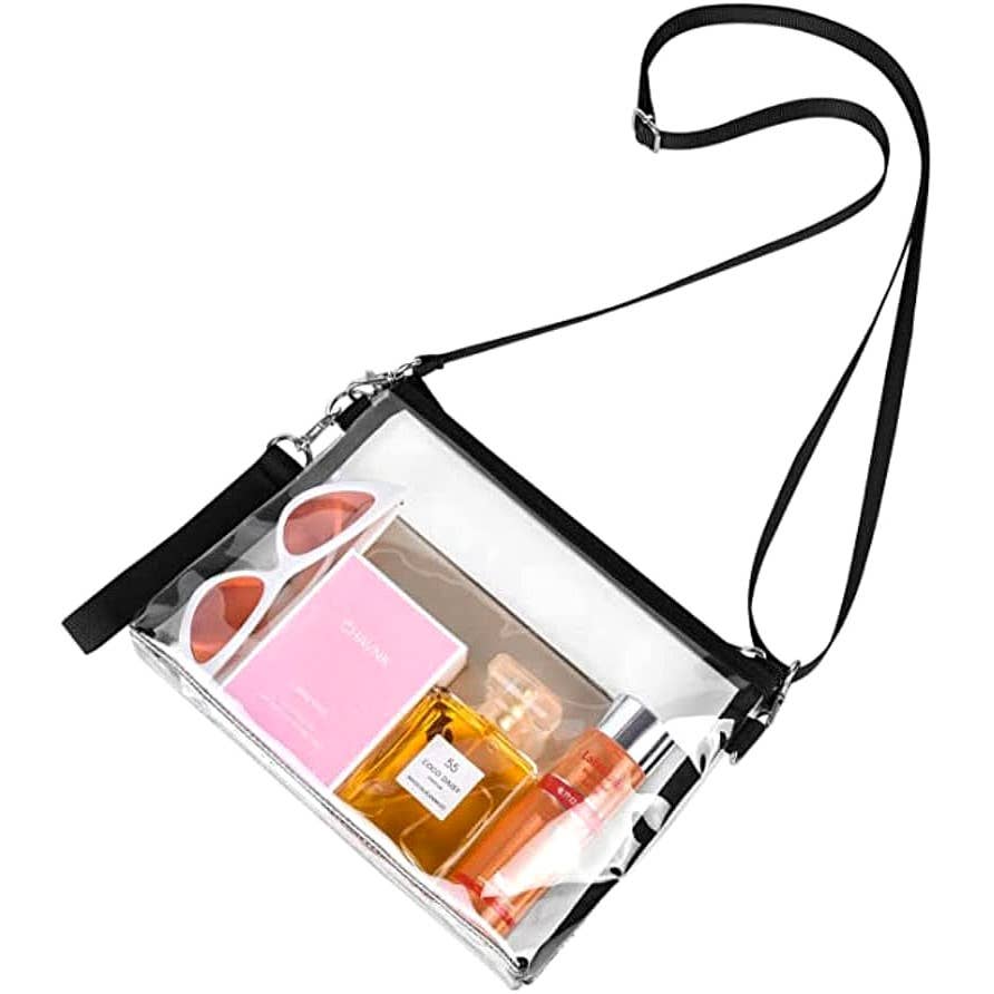 Diacly - Wholesale Crossbody Bag - Women's - Attached Handle Clear Transparent Crossbody Shoulder Bag1