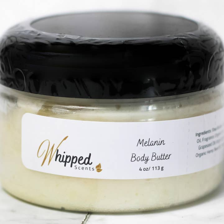Beurre corporel parfumé pour femmes, mélanine pour la vente par Whipped Scents